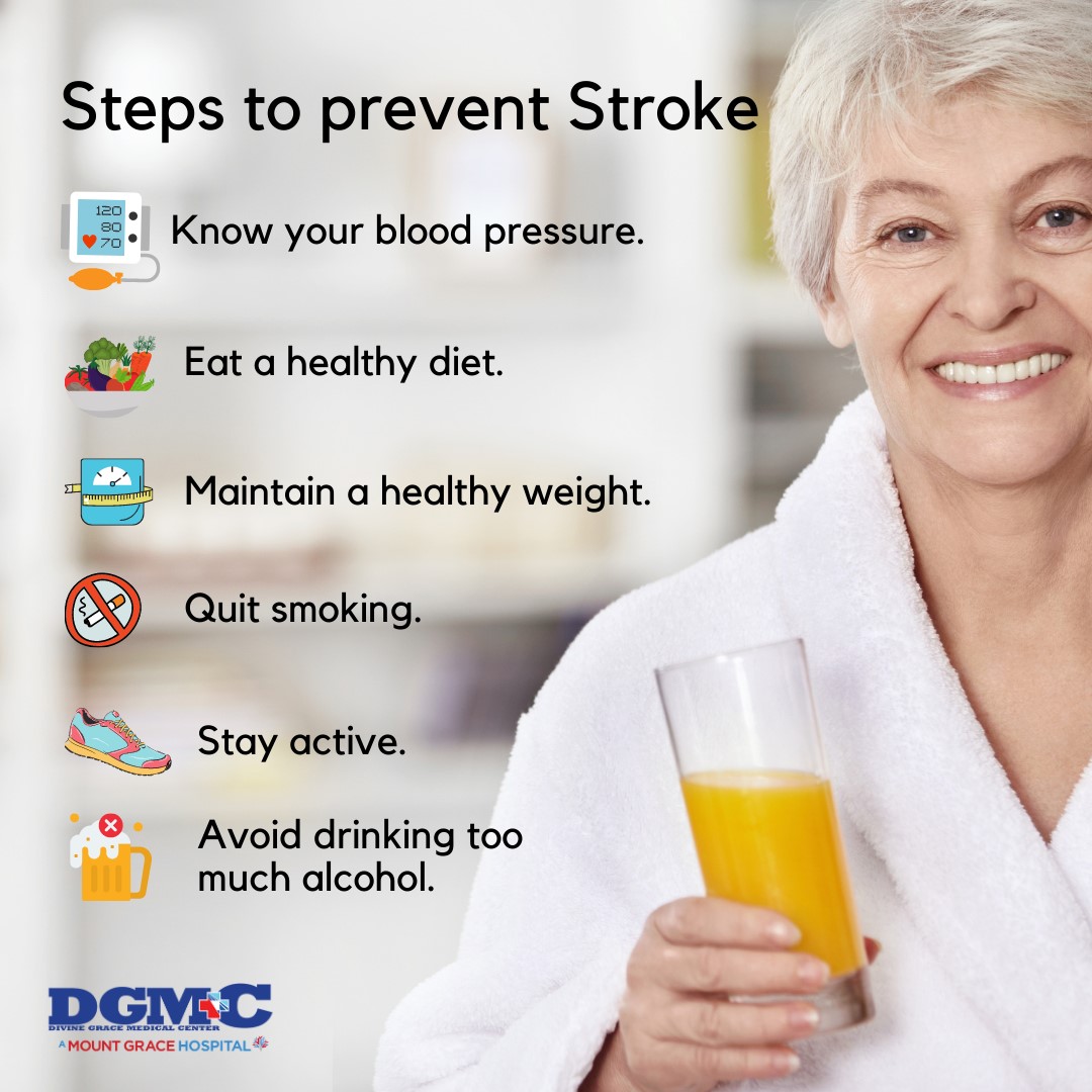 Steps To Prevent Stroke Divine Grace Medical Center DGMC Hospital   08 Steps To Prevent Stroke 