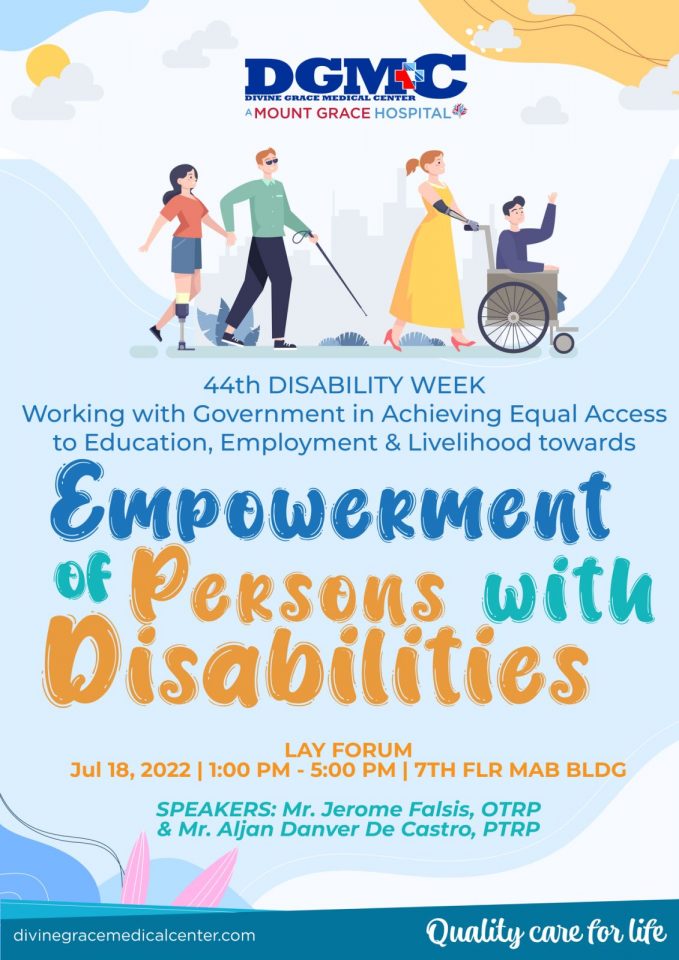 Event on Disability week