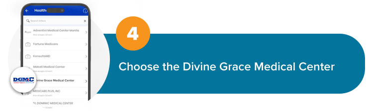 4. Choose the Divine Grace Medical Center