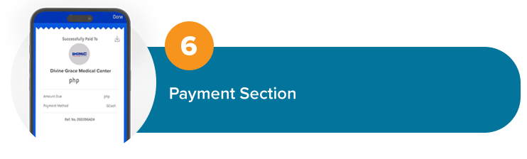 6. Payment Section